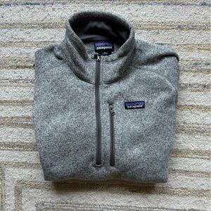 Patagonia Grey Unisex Quarter Zip